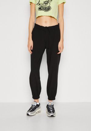 Vero Moda VMZELDA TAPERED TRACK PANT - Παντελόνι - black