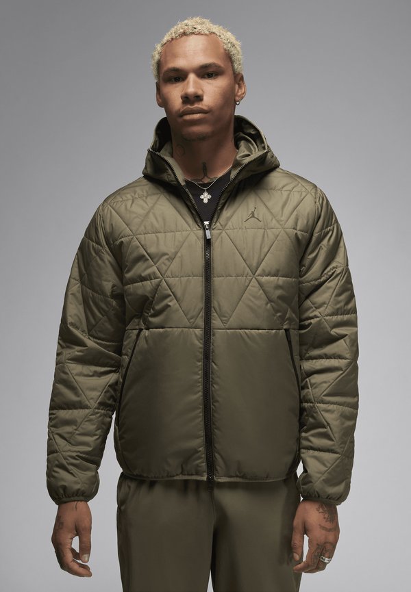 Winterjacke - medium olive cargo khaki