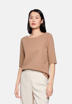 T-Shirt basic - warm taupe new