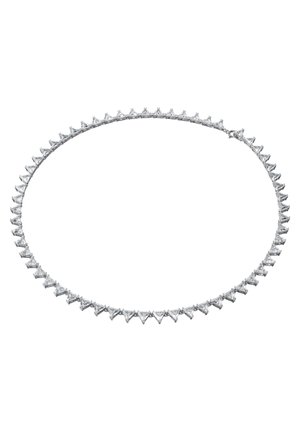 MATRIX TENNIS NECKLACE TRIANGLE CUT - Necklace - white