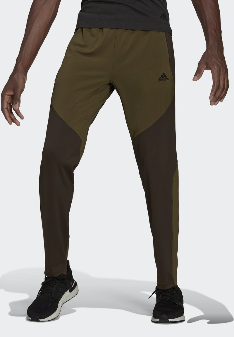 adidas Performance YOGA PANT Tracksuit bottoms focus olive/khaki