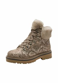 Tamaris Vinterstøvler - beige snake