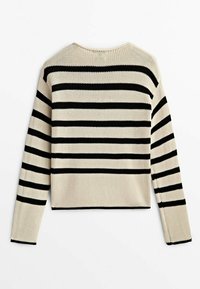 Massimo Dutti Strickpullover - beige