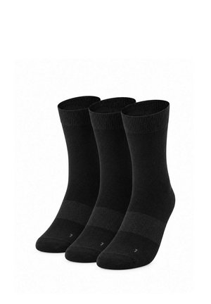 JAKO, LEISURE SOCKS 3-PACK UNISEX - Chaussettes de sport - black