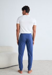 HUGO LAZE PANTS - Pyjamasbukse - dark blue