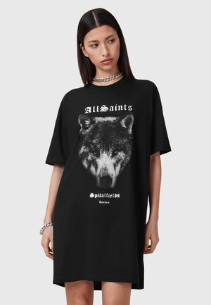 AllSaints - Sukienka z dżerseju