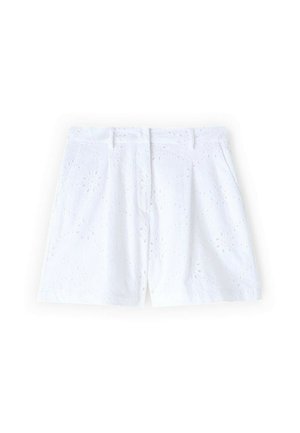 Motivi, SHORTS A VITA ALTA IN SANGALLO - Shorts - bianco
