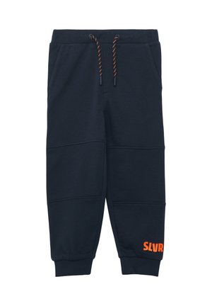 JOG MIT PRINT UND WEITENREGULIERUNG - Trainingsbroek - navy