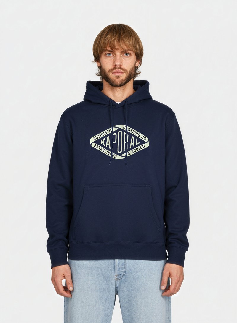 Pull Kaporal Marine 100% Coton Taille XS (14 Ans) - Style Marin Occasion Bon état