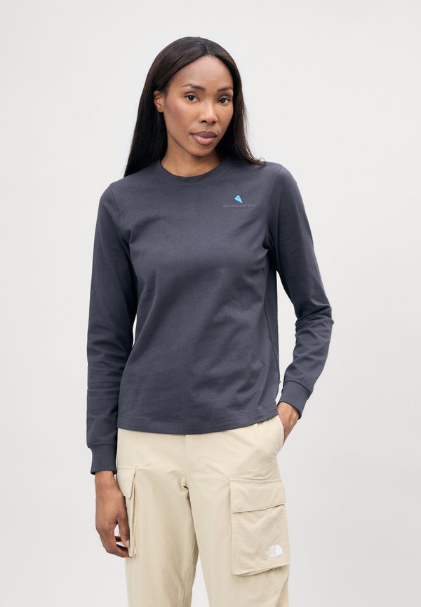 ROOT LOGO TEE - Long sleeved top - raven4