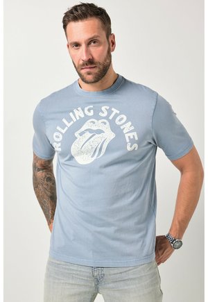 HALF-SLEEVE VINTAGE BAND UP TO SIZE - T-shirt con stampa - pigeon blue