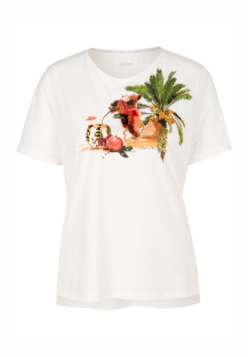 Marc Cain T-shirt print wit