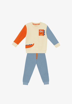 Denokids SET - Verryttelypuku - grau meliert