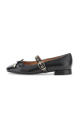Ballerine con cinturino - black