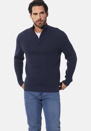 Strickpullover - dunkelblau