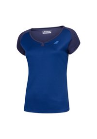 Babolat PLAY CAPSLEEVE - T-shirt basic - dunkelblau blau hellblau