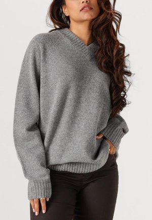 Strickpullover - grey