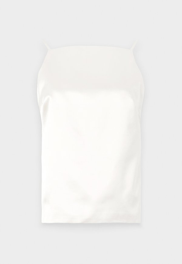 Satin Open-Back Apron Top - Top2