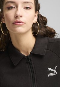 Puma Felpa con zip - black- black