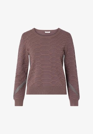 LIU JO, LIU JO JACQUARD SWEATER - Pullover - purple