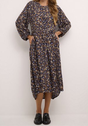Kaffe Robe de jour - brown