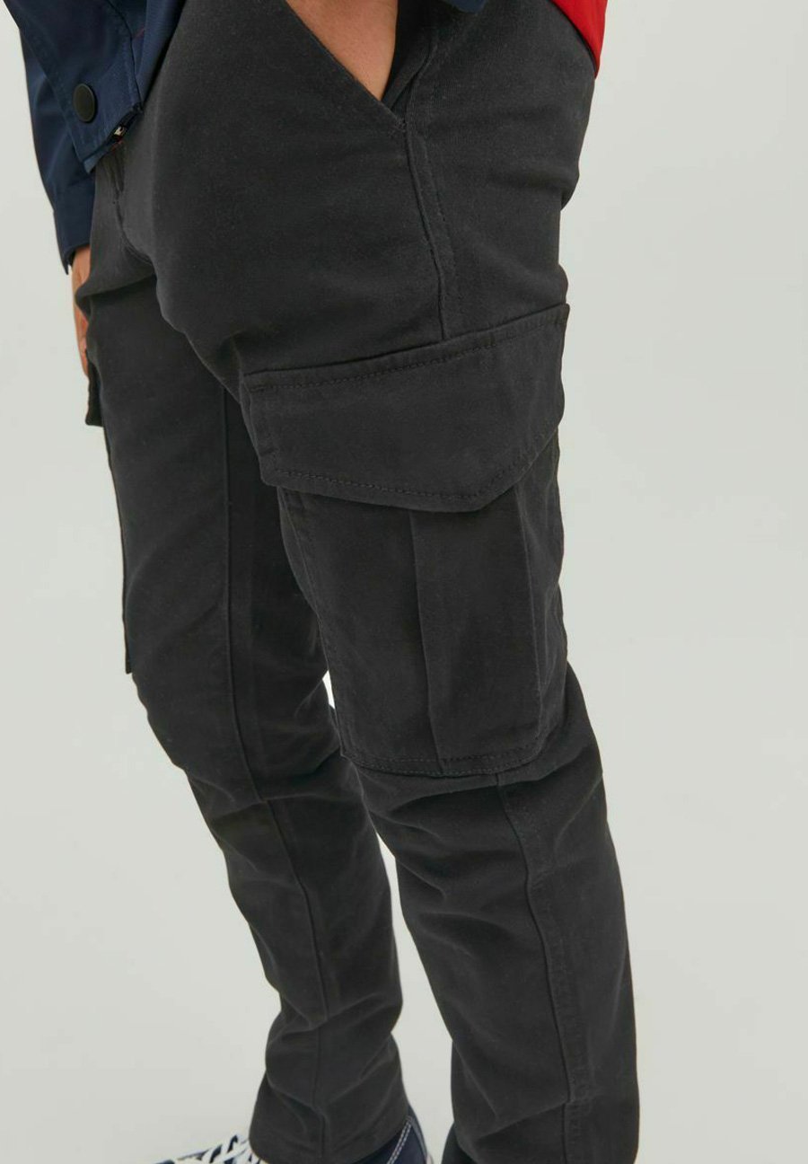 Pantaloni Cargo Jack & Jones Junior - Vita Bassa, Tasche Funzionali, 98% Cotone - Foto 12
