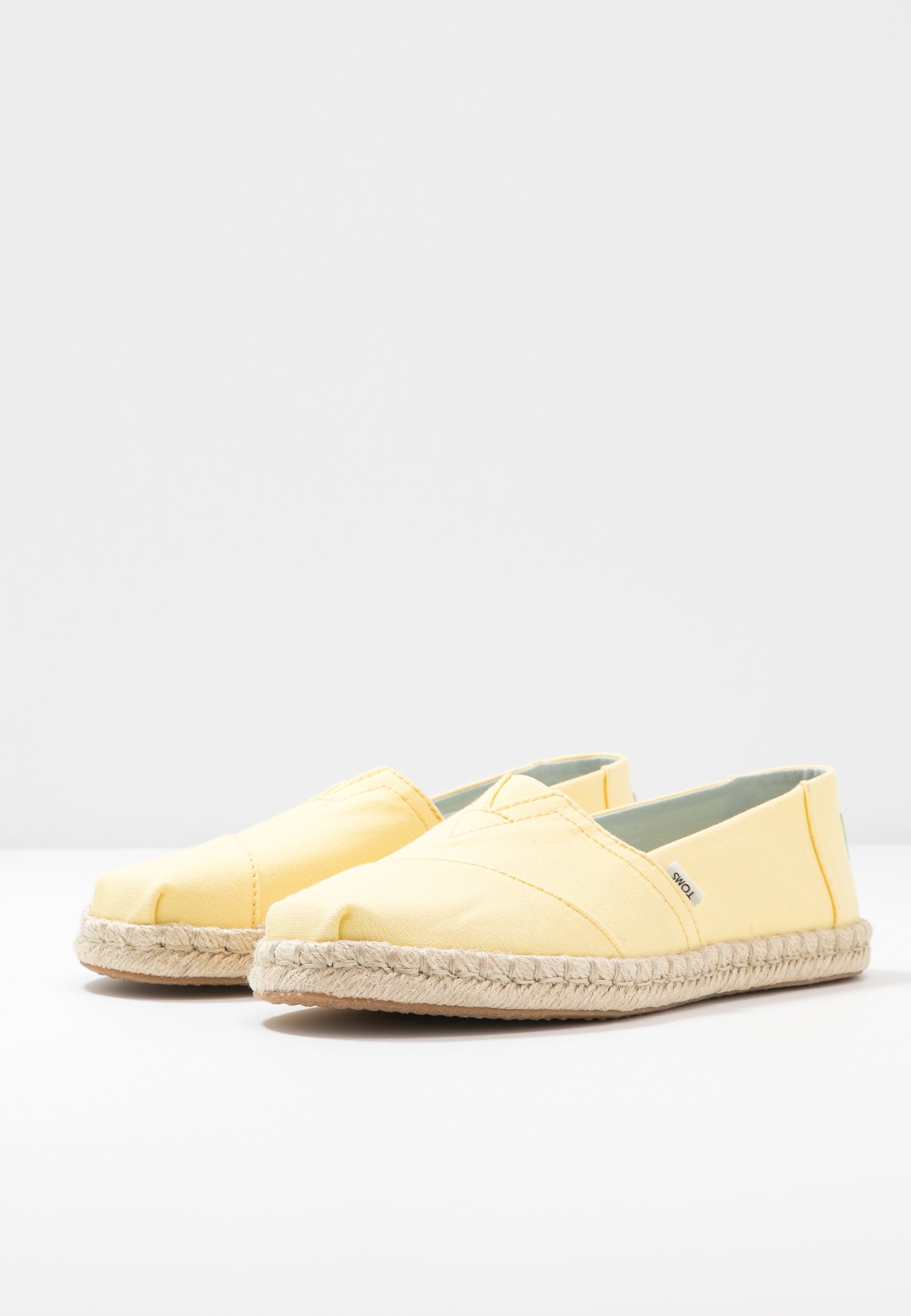 toms yellow espadrilles
