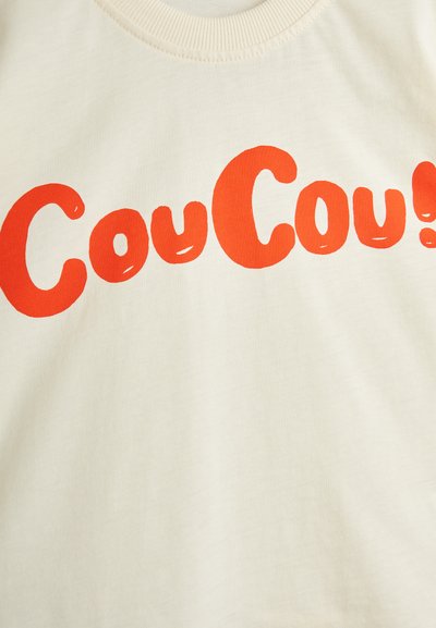 Mini Rodini COUCOU TEE UNISEX - T-shirts med print - off-white