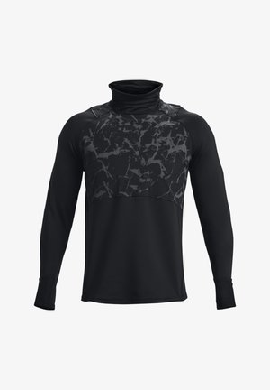 Under Armour OUTRUN THE COLD FUNNEL - Long sleeved top - schwarz