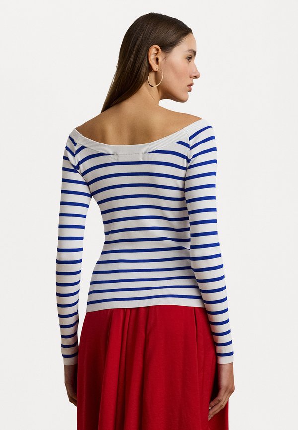 STRIPED BALLET NECK SWEATER - Jumper2