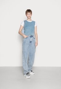 Weekday JUMPER - Camisola - washed blue
