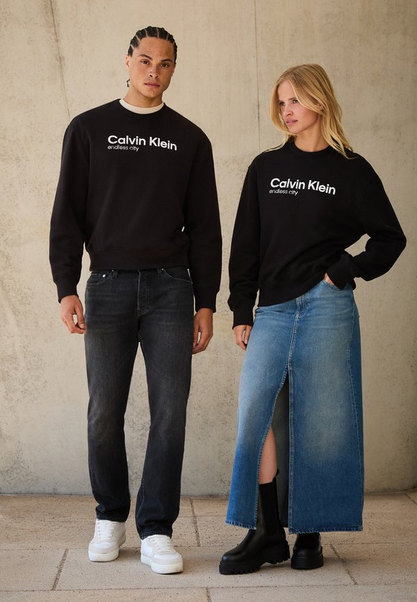 EXCLUSIVE ENDLESS CITY GRAPHIC CREW NECK UNISEX - Sweatshirt