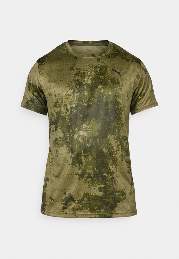ESSENTIALS TEE - Sports T-shirt - dark olive2