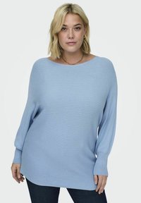 ONLY Carmakoma CARNEW ADALINE - Džemperis - blue bell