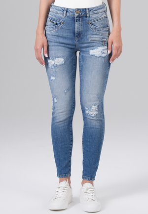 Jeans Skinny Fit - cross blue