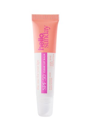 Hello Sunday THE ONE FOR YOUR LIPS - CLEAR LIP BALM SPF 50 - Läppbalsam