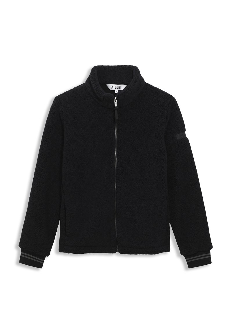 Aigle Fleecejas zwart