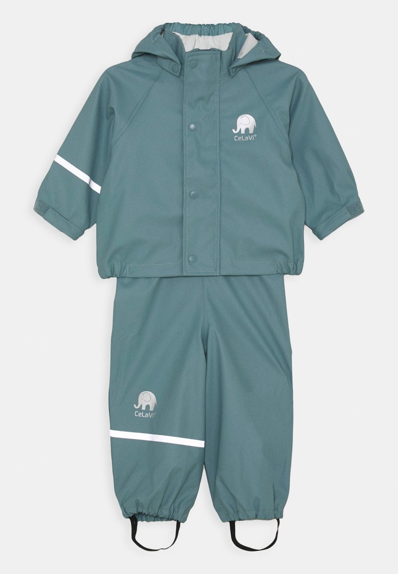 CeLaVi Regnbyxor - smoked blue