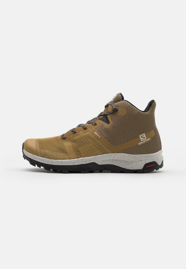OUTLINE PRISM MID GTX - Chaussures de marche - kelp/bleached sand/lunar rock