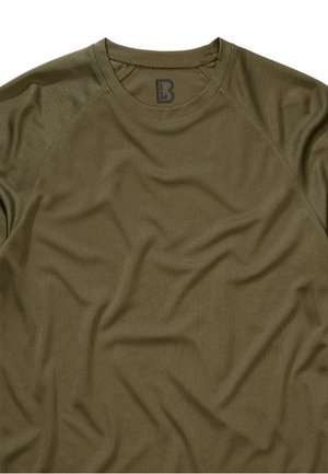 Brandit, QUICK DRY SHIRT SHORTSLEEVE - T-shirt basique - olive
