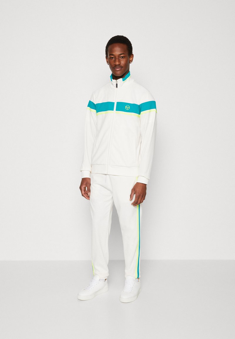 Sergio Tacchini DAMARINDO TRACKSUIT SET - Trainingspak - vanilla ice/blue grass
