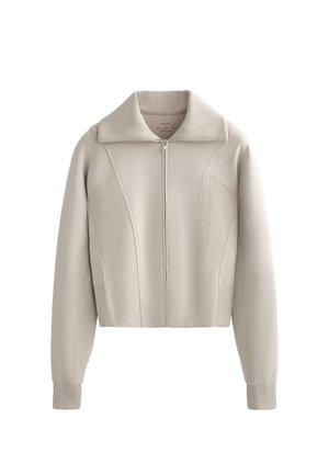 SOFT TOUCH HIGH-NECK DETAILS - Mikina so zipsom - pink