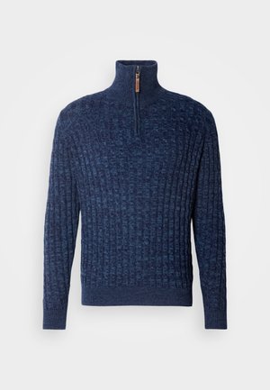 INDICODE JEANS Striktrøje - navy mix
