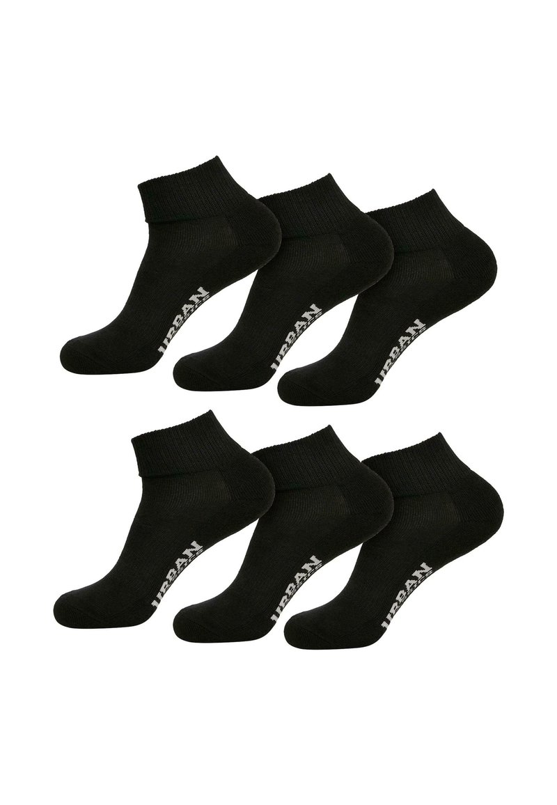 Urban Classics - HIGH 6 PACK - Chaussettes - black, Agrandir