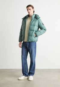 Calvin Klein Jeans ESSENTIALS JACKET - Jakna ispunjena paperjem - north atlantic