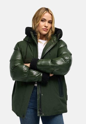 Navahoo, WINTERJACKE HERZSCHMELZ 14 - Winterjas - dark olive