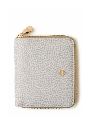 Borbonese SMALL ZIP-AROUND WALLET - Portefeuille - white