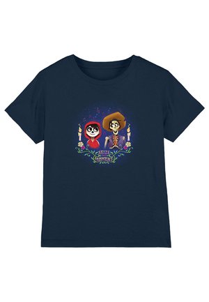 Disney COCO SEIZE YOUR MOMENT WITH MIGUEL AND HECTOR - T-Shirt print - dark blue