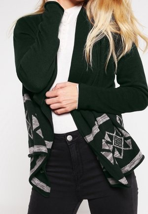 Cardigan - dark green