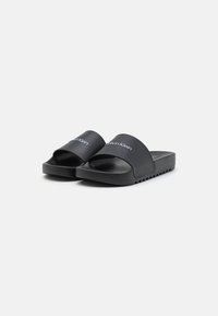 Calvin Klein CHUNKY POOL SLIDE - Papucsszandálok - black